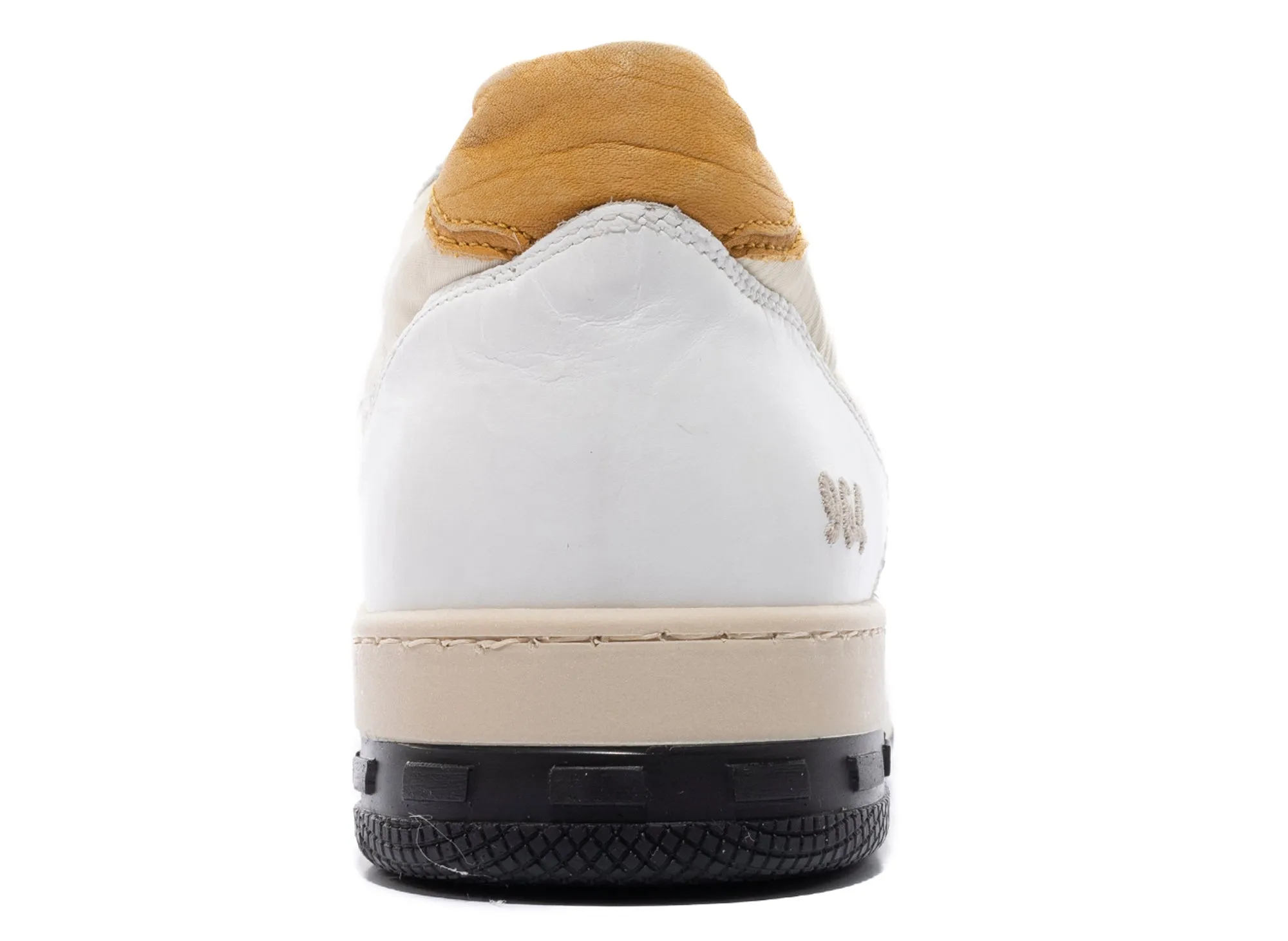 Spring Bloom Rhude Racing Sneaker in White / Mustard / Beige
