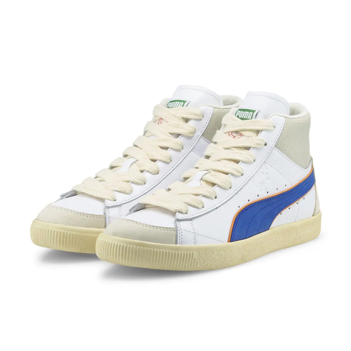 thigh - high boots   Rhuigi Clyde Mid Bball 'White Royal'