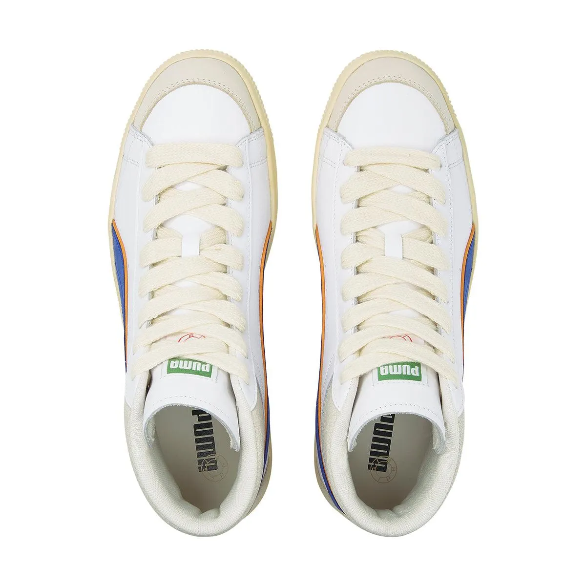 Youth   Rhuigi Clyde Mid Bball 'White Royal'