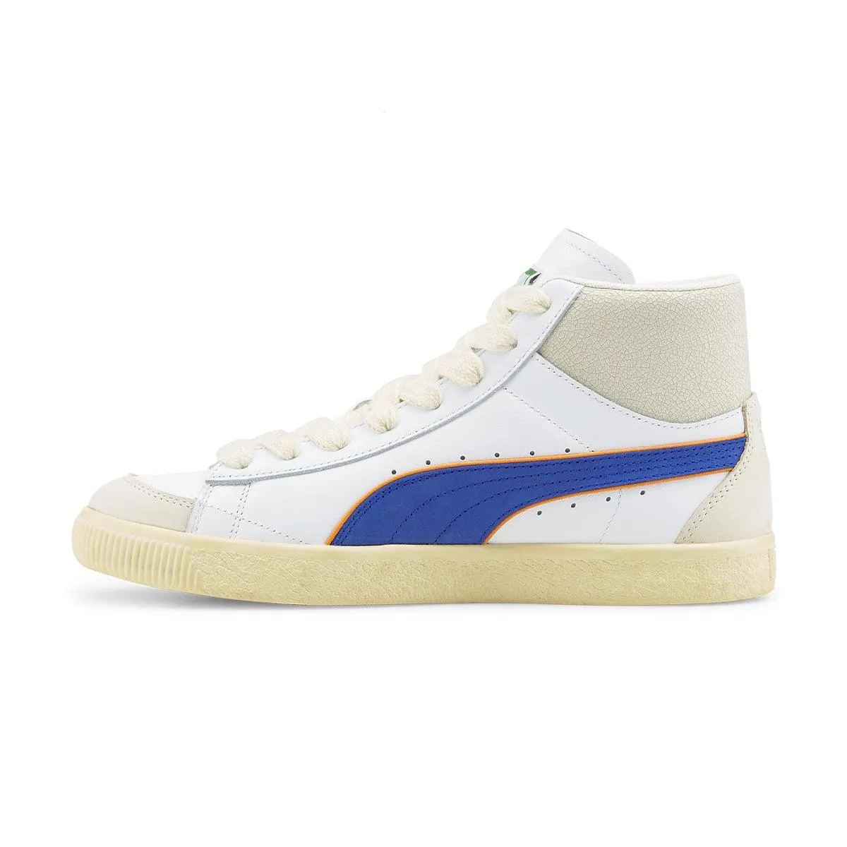 Contemporary Chic   Rhuigi Clyde Mid Bball 'White Royal'
