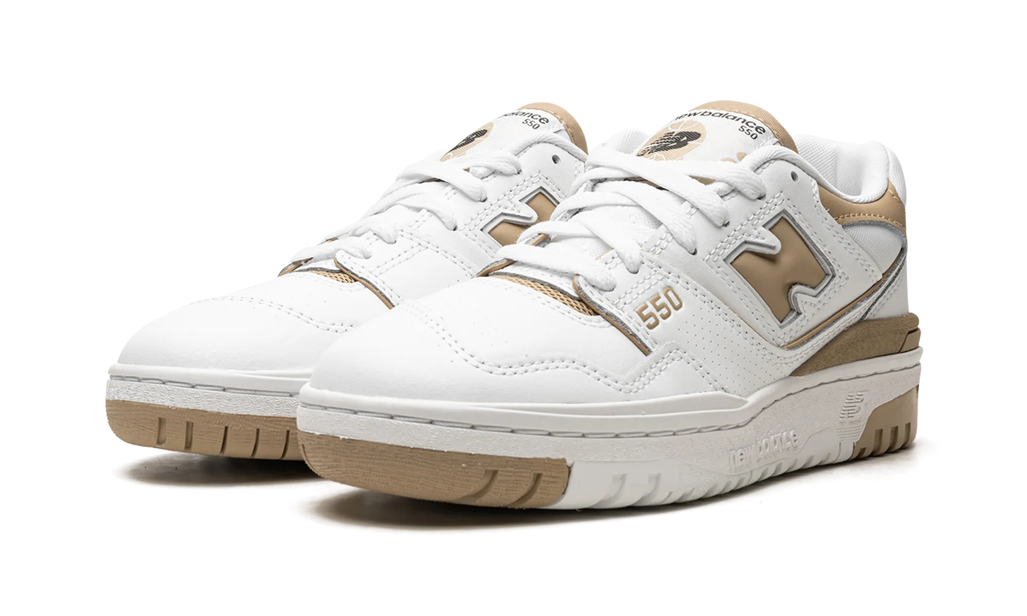 550 WMNS "White / Incense" velcro shoes portable shoes