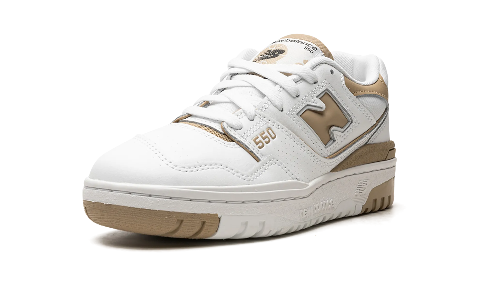 running on a treadmill at home shoes 550 WMNS "White / Incense"