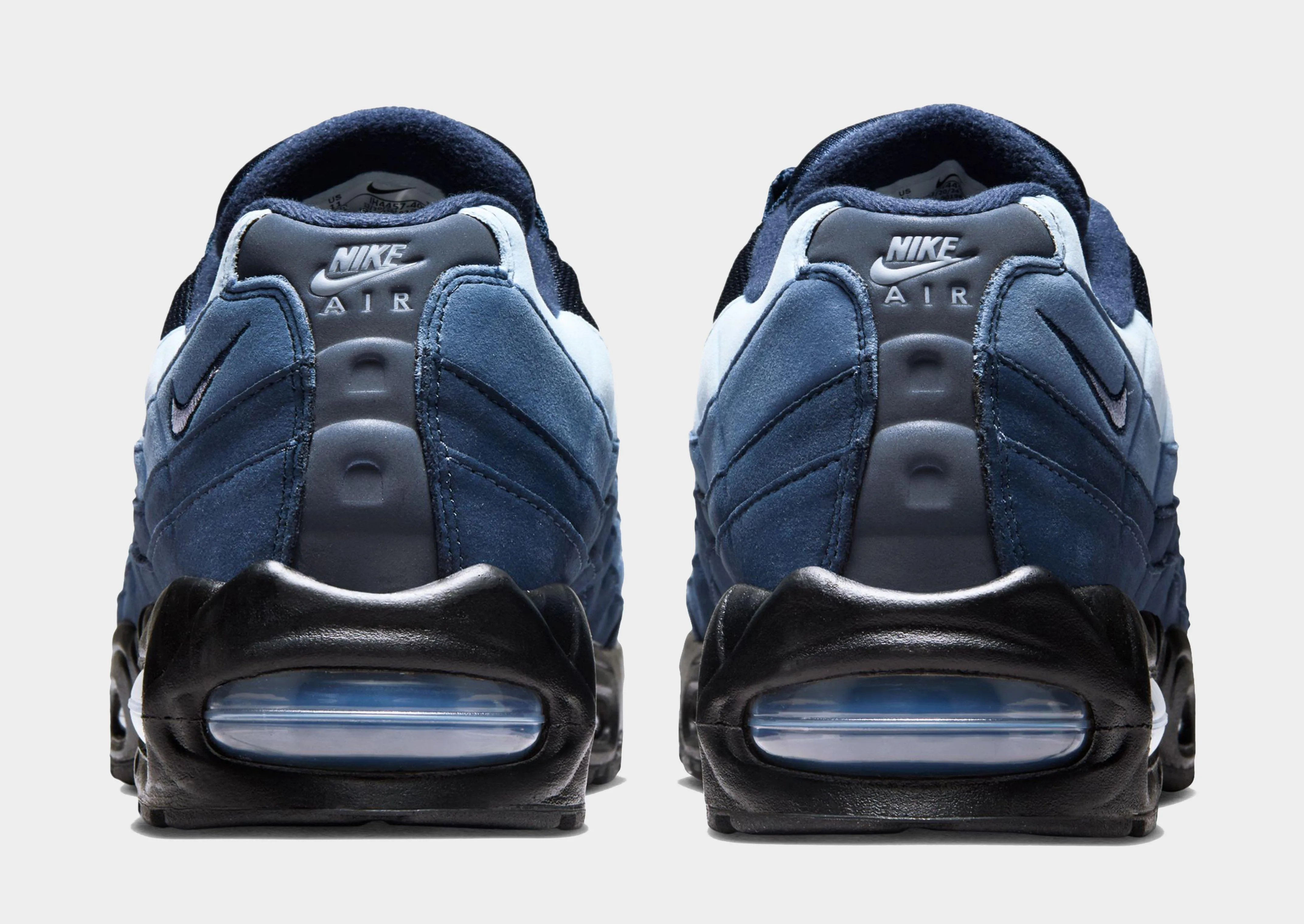 Air Max 95 Big Bubble running in an underpass area shoes
