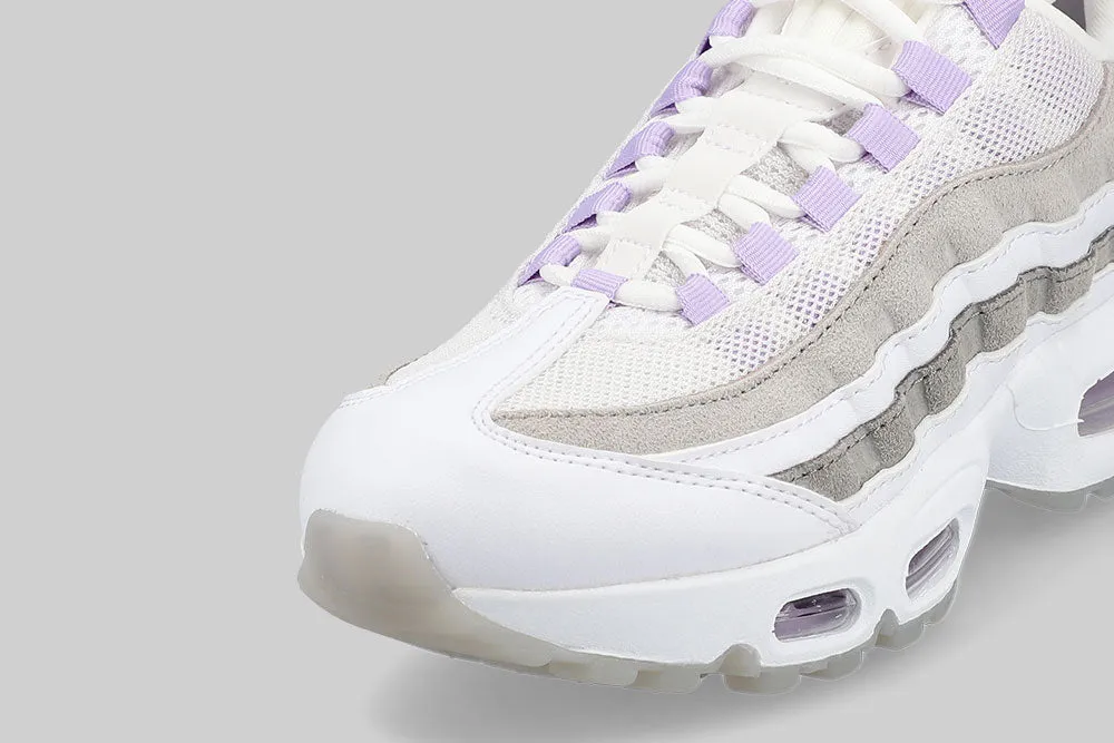 Women's Nike Air Max 95 OG Big Bubble 'White and Hydrangeas' narrow widths
