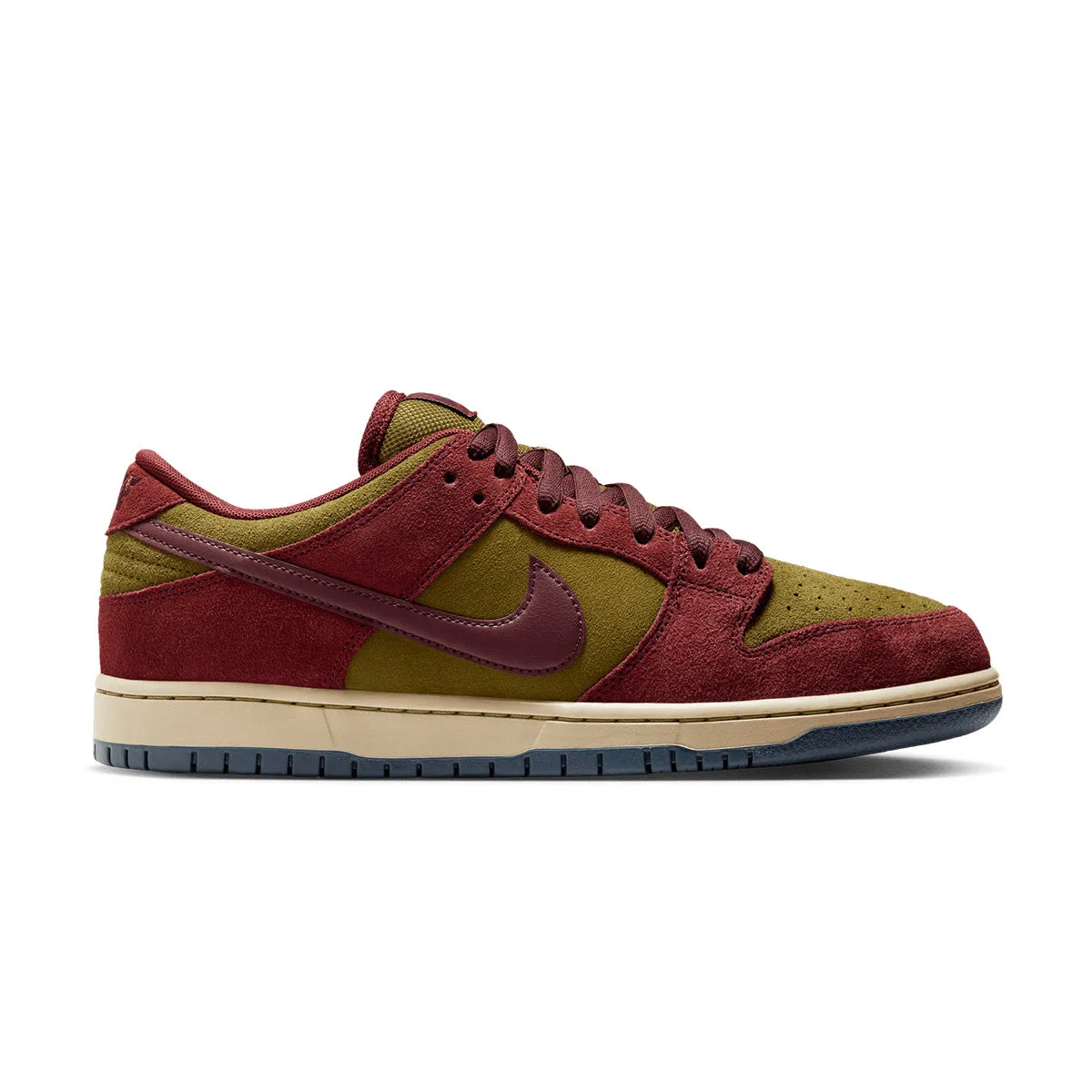 least outdoor SB Dunk Low Pro 'Dark Team Red Olive Flak'