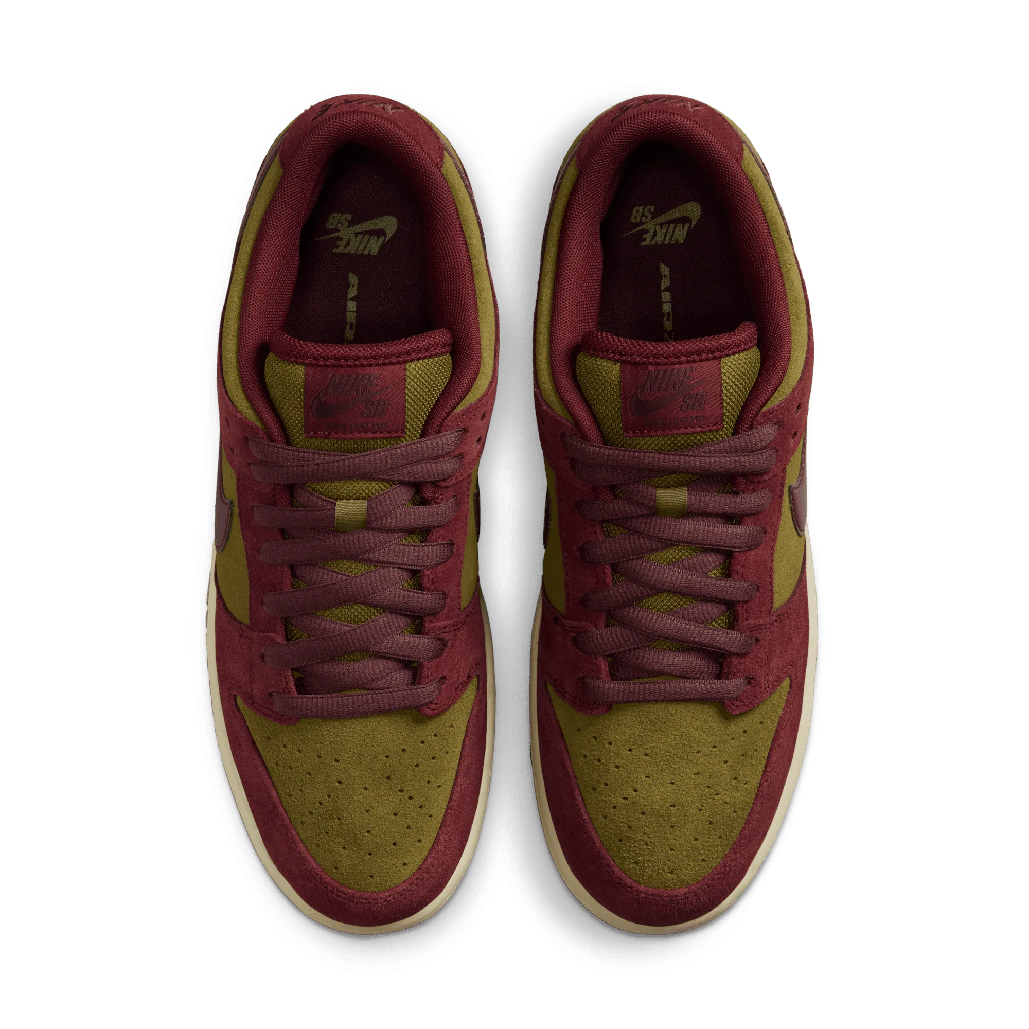 SB Dunk Low Pro 'Dark Team Red Olive Flak' most formal Budget