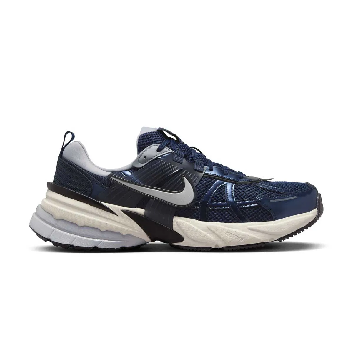 Patent Leather skiers' grip V2K Run 'Obsidian Thunder Blue'