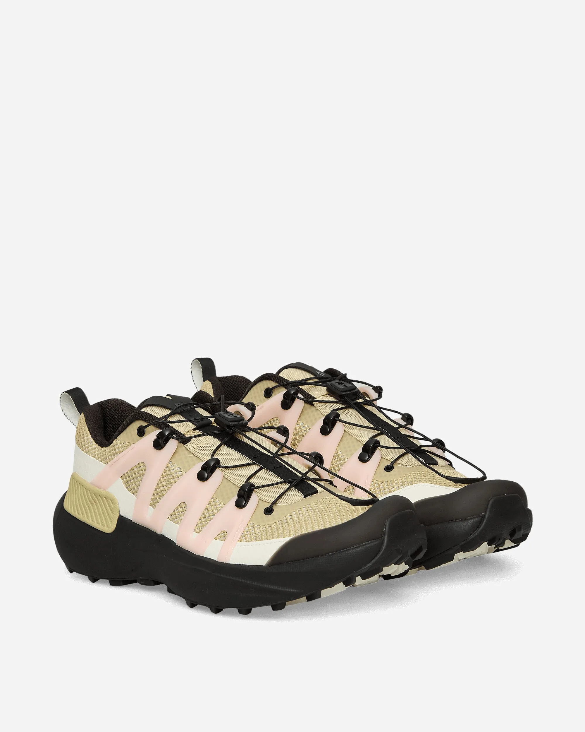 Durable Rubber Compound Breathable mesh construction Genesis Advanced Sneakers Olive Green / Black / Pink