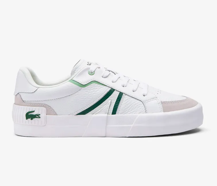 All Terrain Grip Pattern Men's Lacoste L004 124 5 CMA (White/Green)