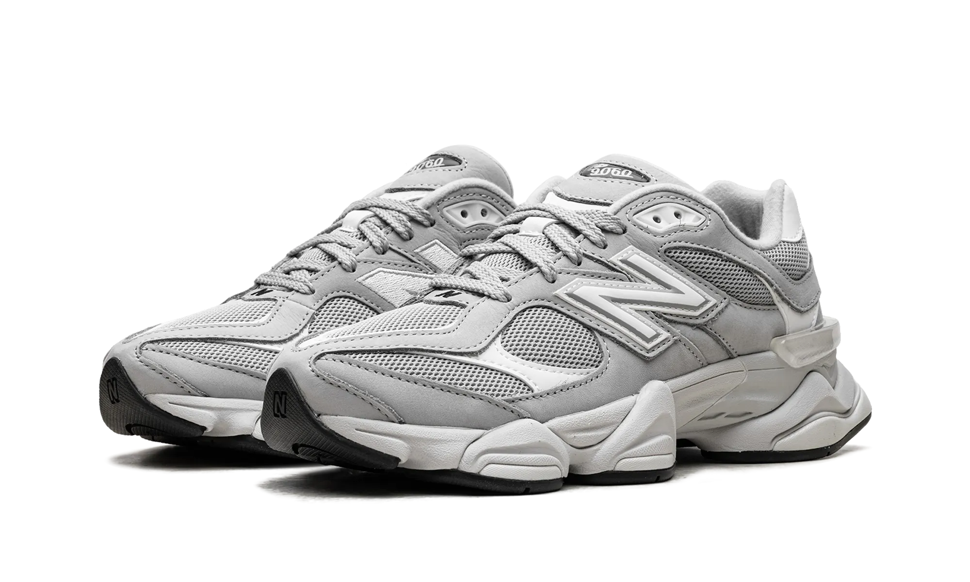 9060 "Silver Metallic Grey" Comfort Strap Traction Grooves