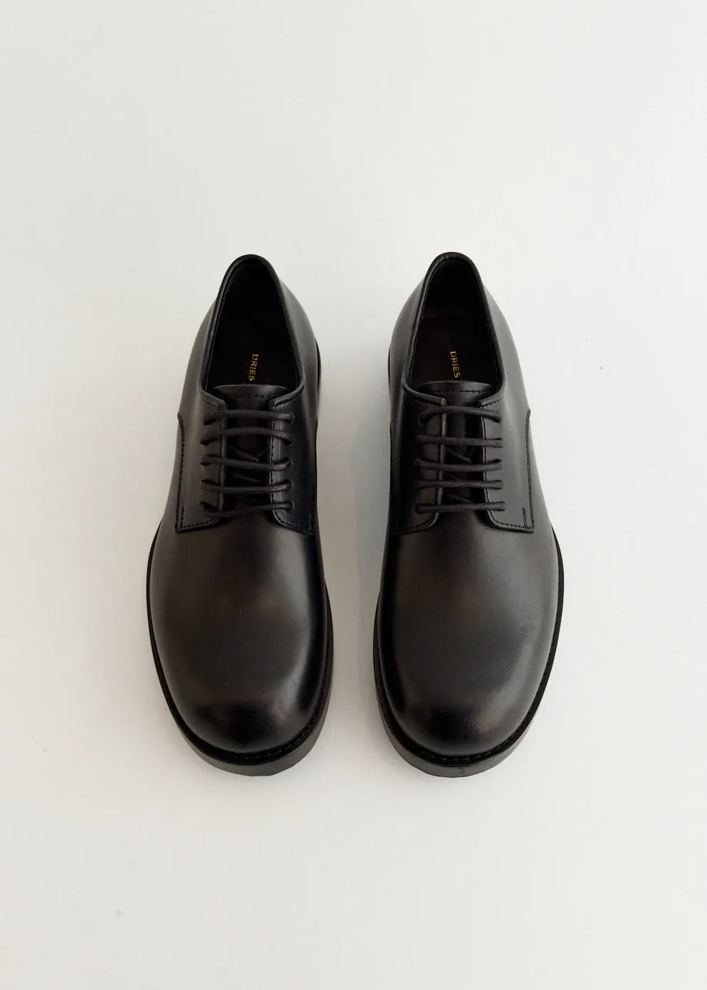 Leather Derby Shoes Power Shade Workplace Fashion