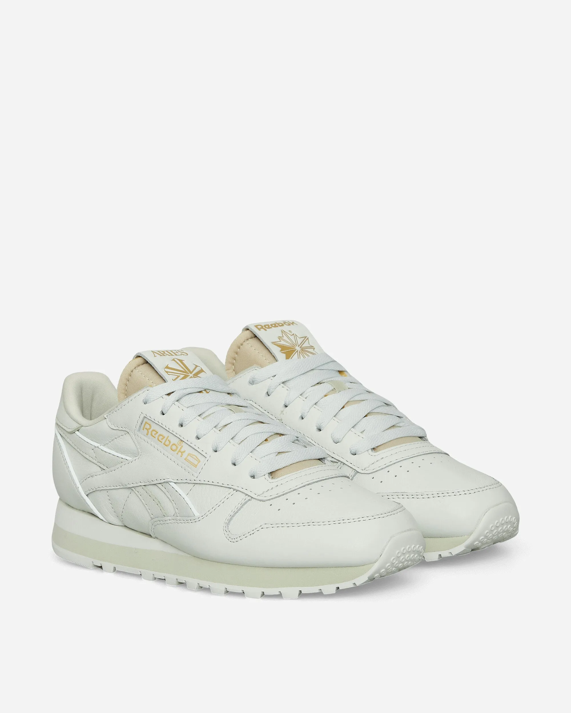 Friction control Aries Classic Leather Sneakers Aqua