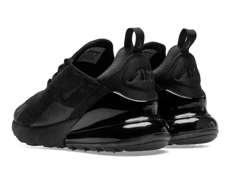 Gym Performance Step Focus Men's Nike Air Max 270 (Triple Black)