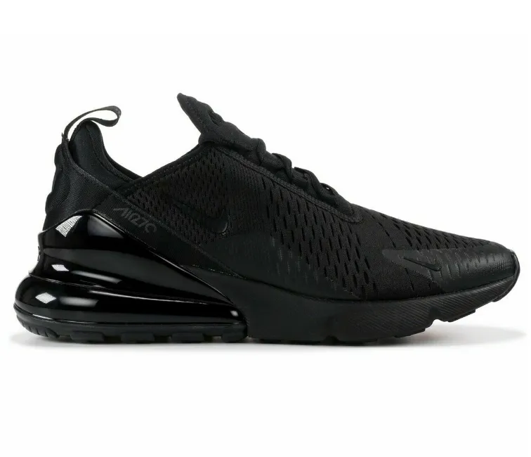 Stylish Comfort Men's Nike Air Max 270 (Triple Black)