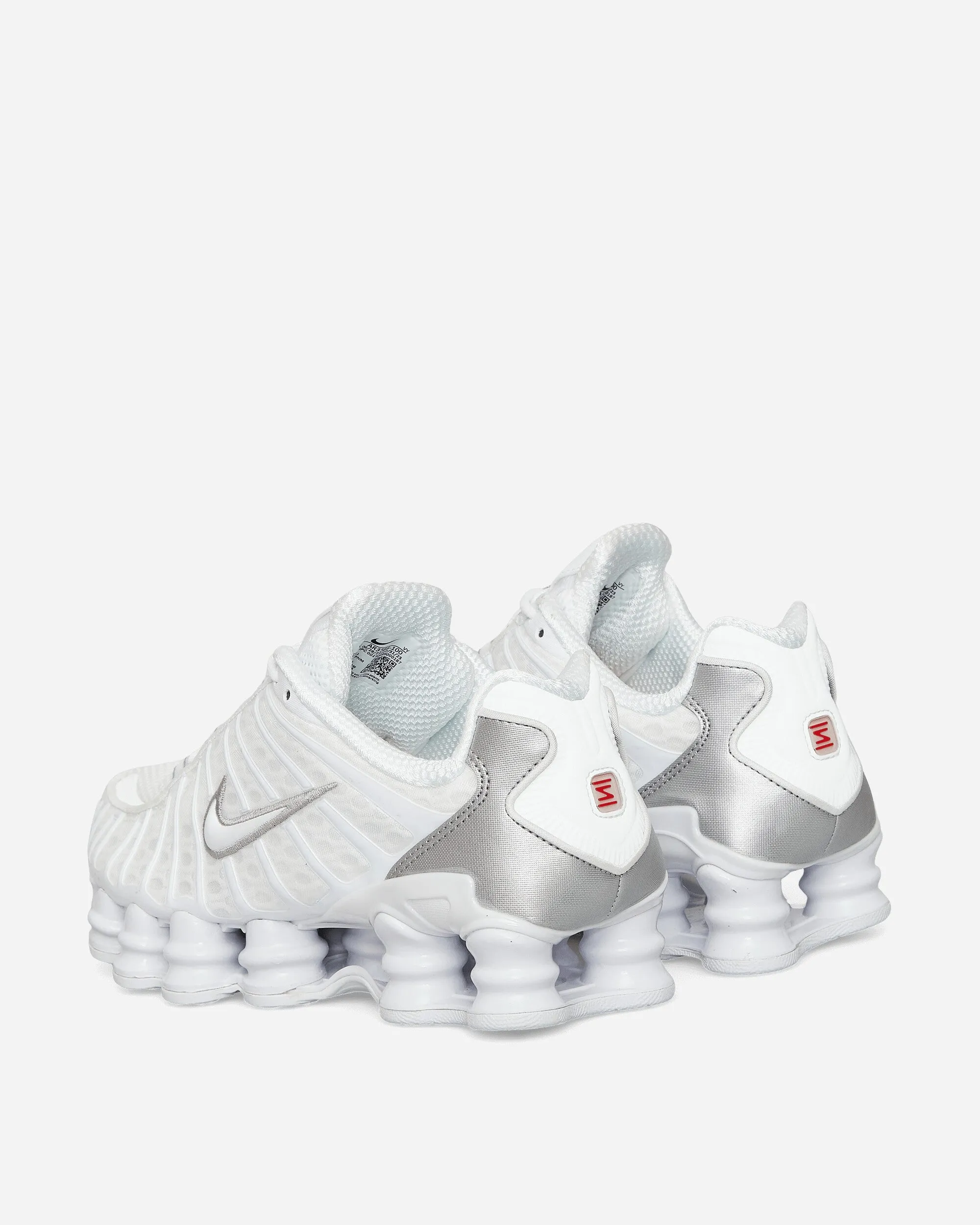 Shox TL Sneakers White / Metallic Silver Comfort Edge