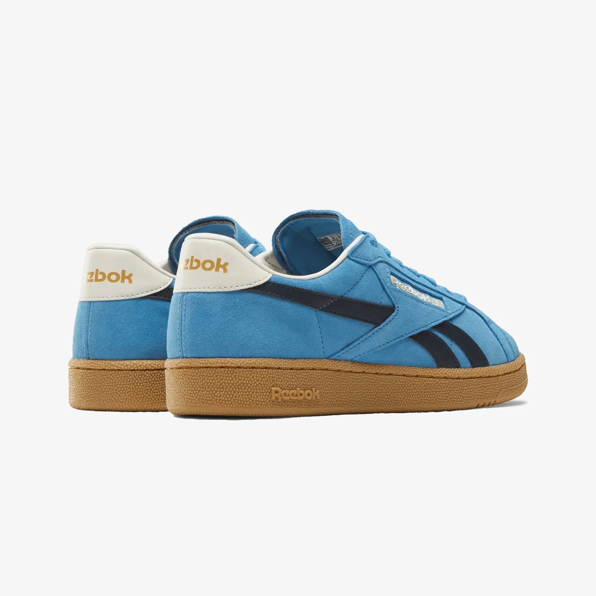Reebok | CLUB C GROUNDS { NAVY/GUM swimmers' shoes tempo - running shoes