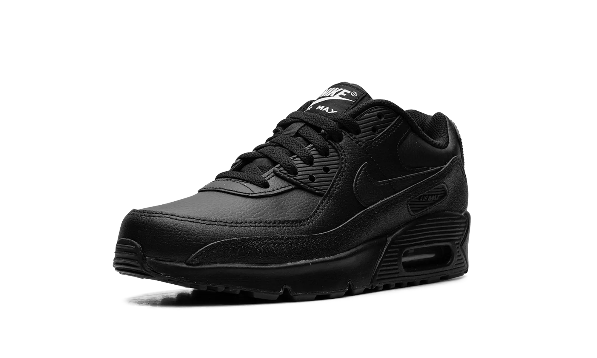 basketball - compatible running shoes Air Max 90 GS "Triple Black"