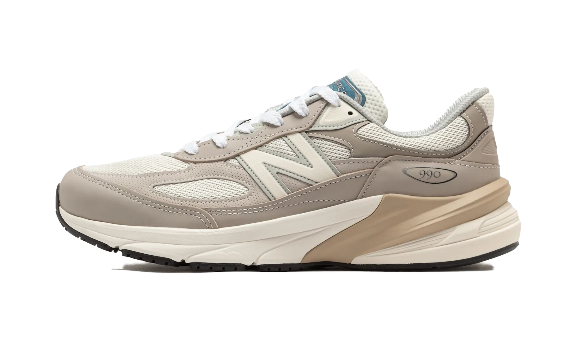 990v6 "Made in USA - Teddy Santis - Light Mushroom Moonrock" weekend run shoes