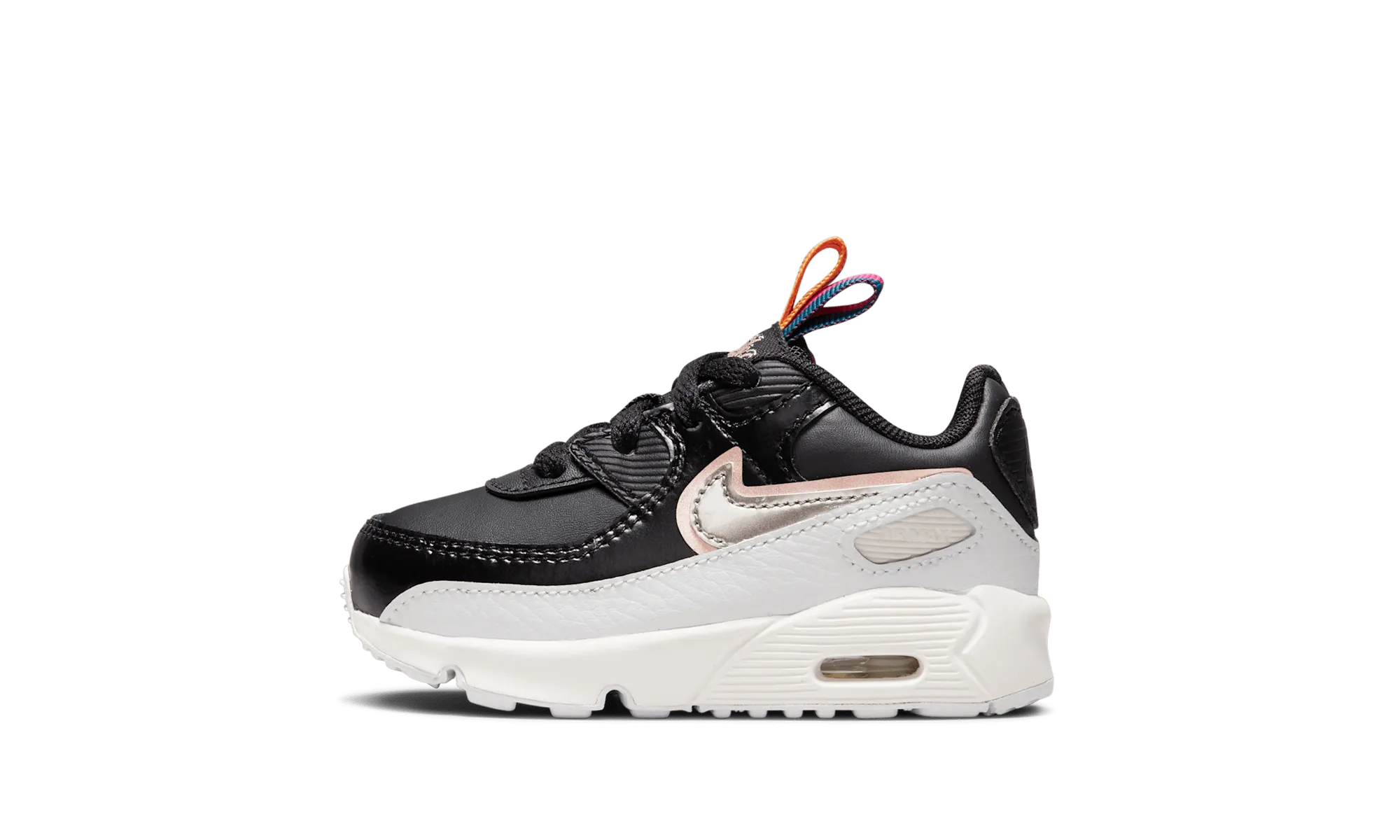 Air Max 90 Leather SE TD "Off Noir Metallic Pewter" running for a form of meditation evening running footwear