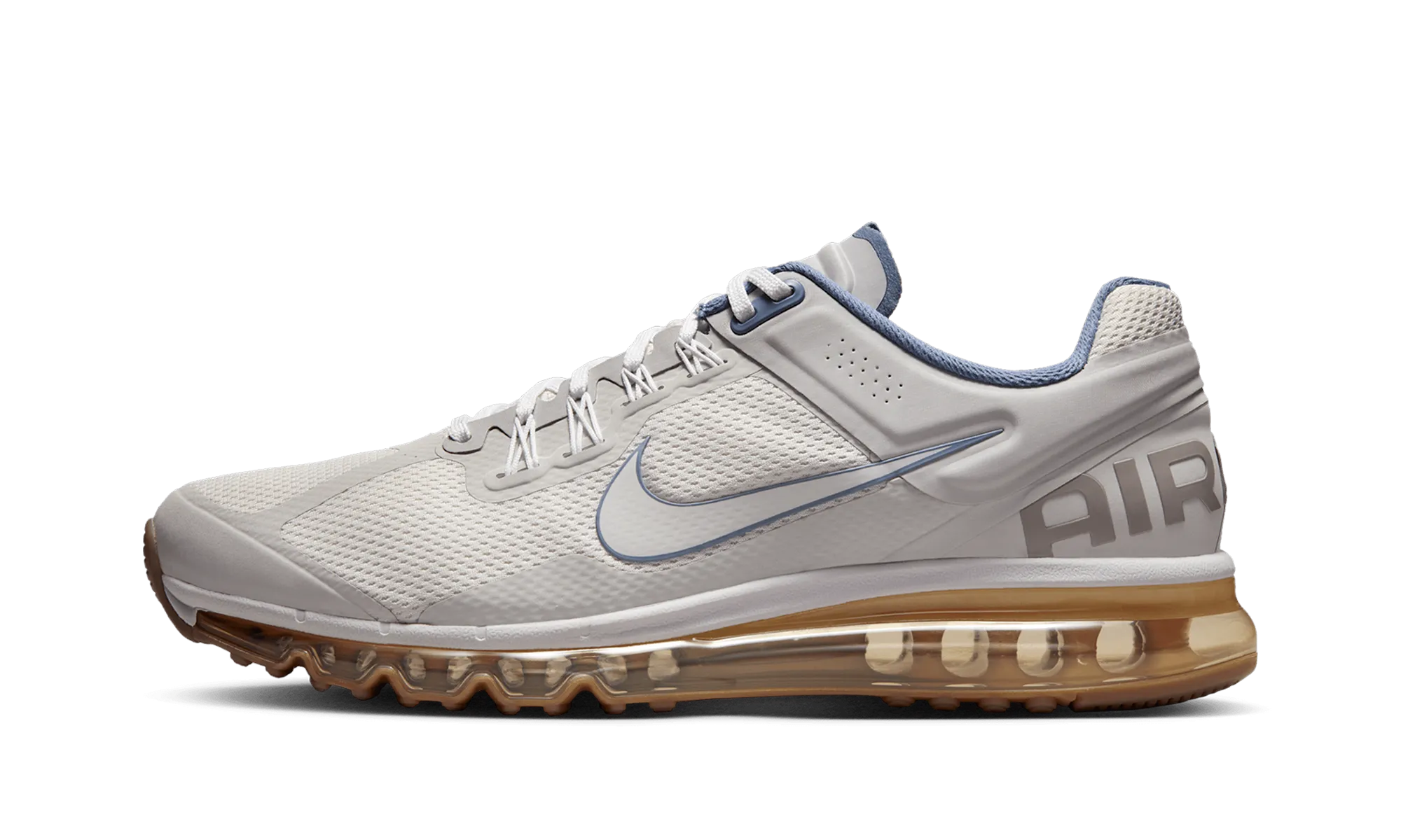 Air Max 2013 "Metallic Cool Grey Metallic Dark Grey Anthracite Metallic Silver" running shoes with rubber sole