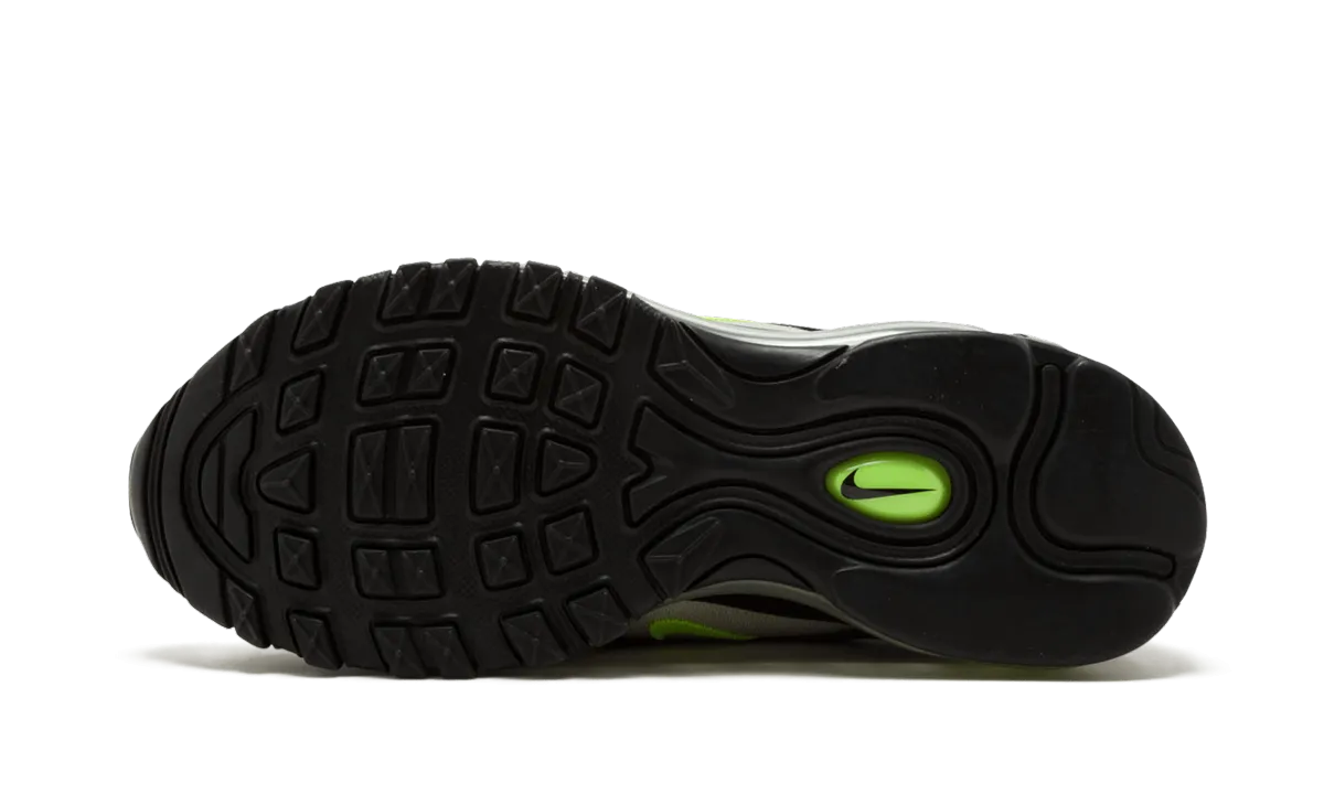herringbone outsole shoes aerobic exercise shoe suitability AIR MAX 97 WMNS "Neon"