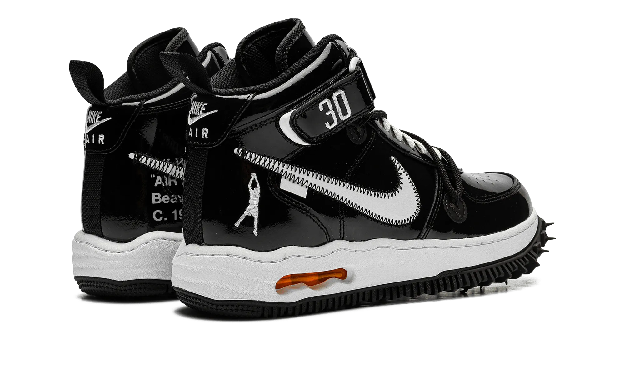 Air Force 1 Mid "Off-White - Sheed" Impact Resistant Heel Cup