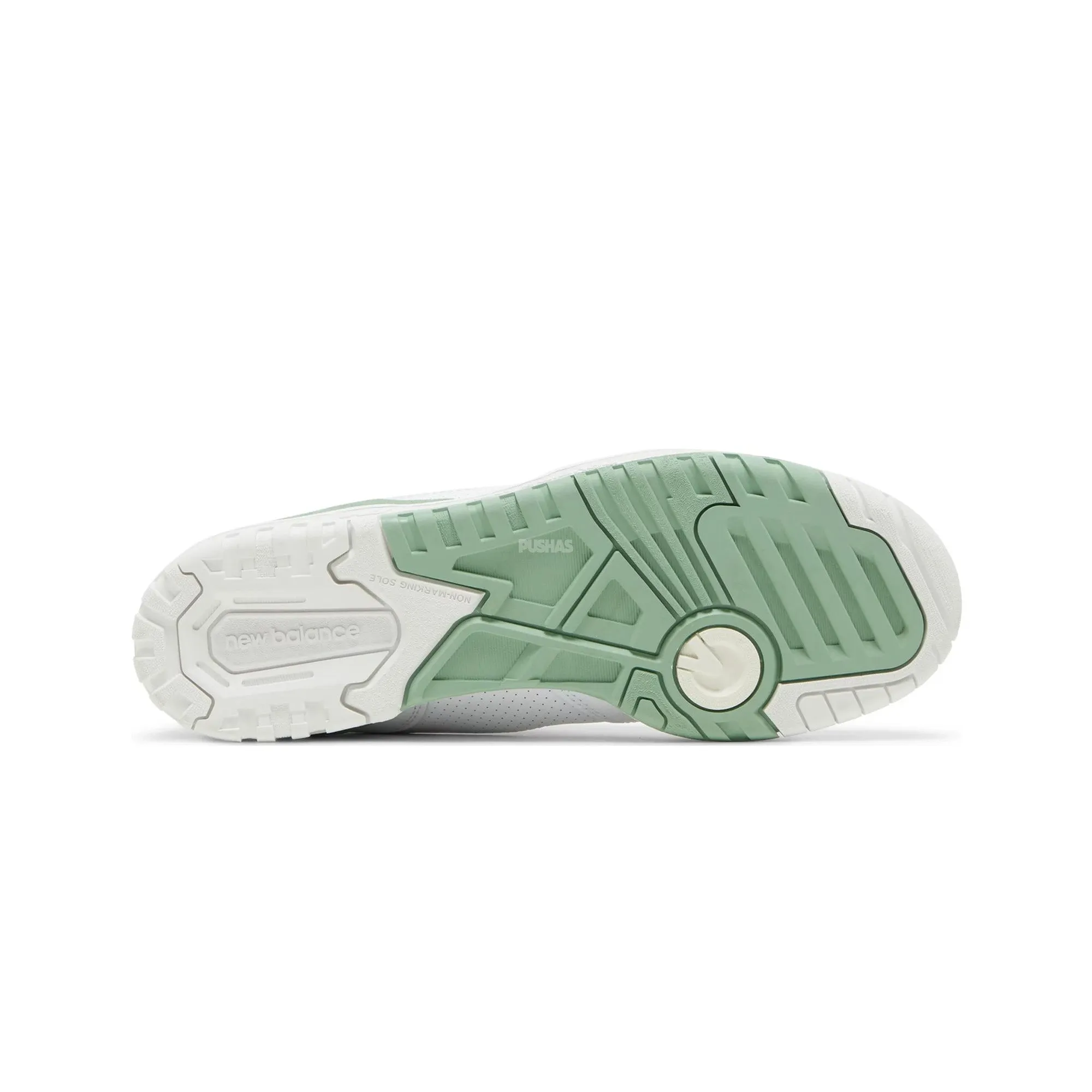 550 'White Mint Green' (2022) cross - country runner shoes Balanced Design