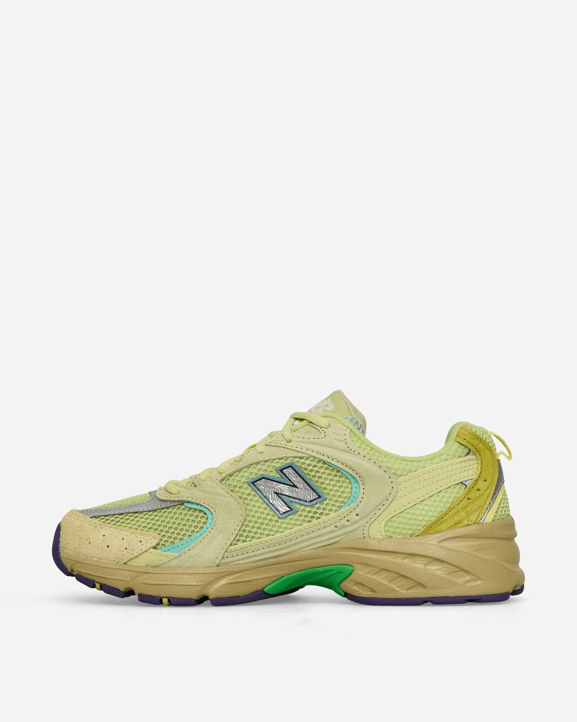 Salehe Brembury 530 Sneakers Dusty Yellow / Celery Green Motion control