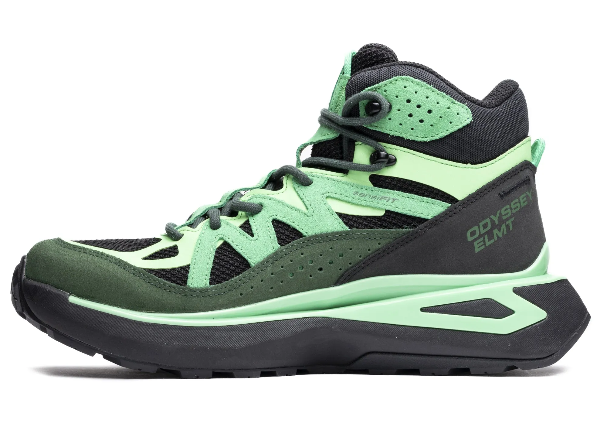 Fire Red Salomon Odyssey Element Mid GTX