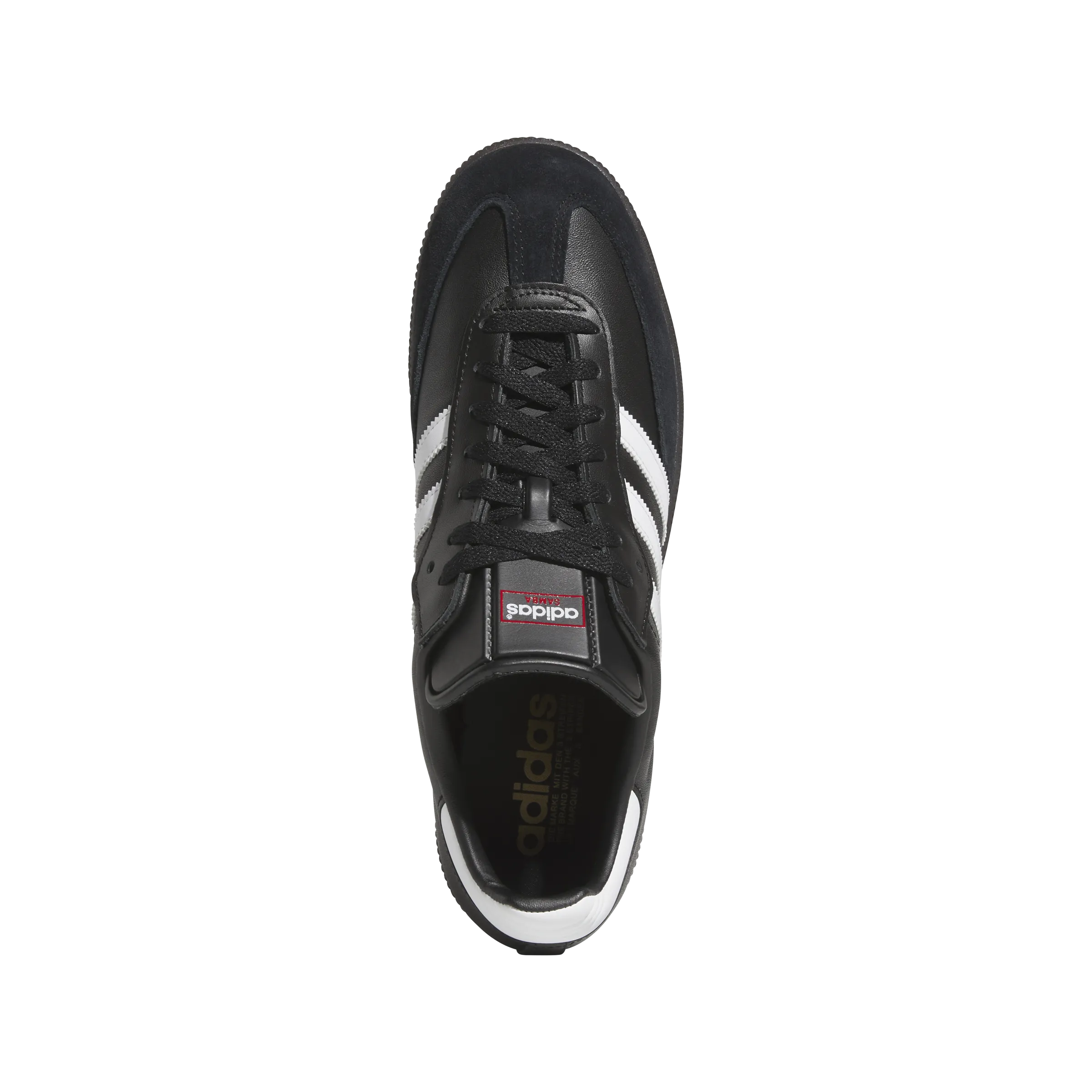 Wedge Heel Short - distance Samba Leather 'Core Black'