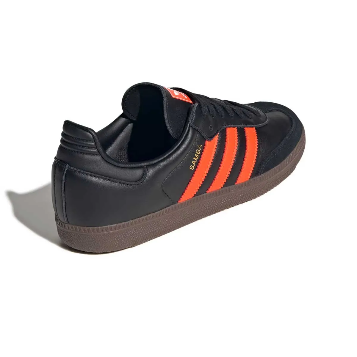 Samba OG 'Core Black Impact Orange' All-weather sole