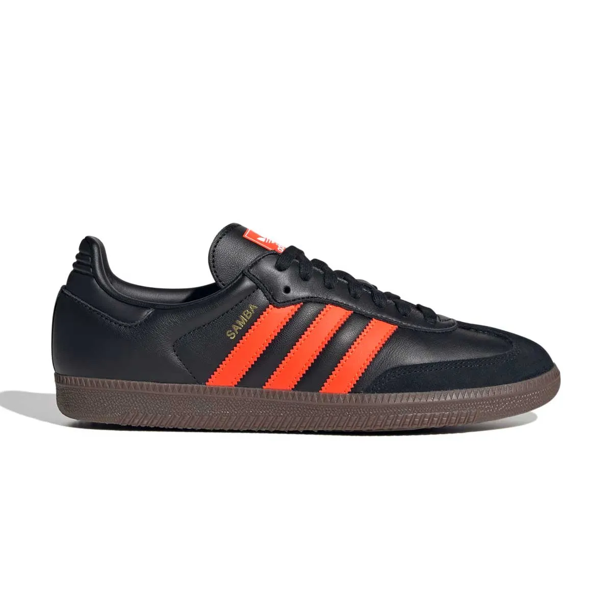 Samba OG 'Core Black Impact Orange' transparent