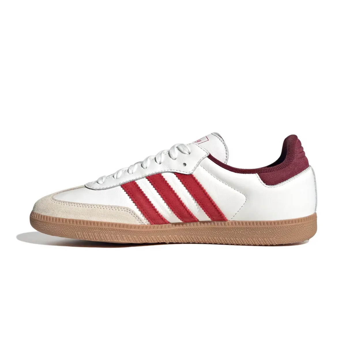 wide - fitting Samba OG 'Core White Better Scarlet'