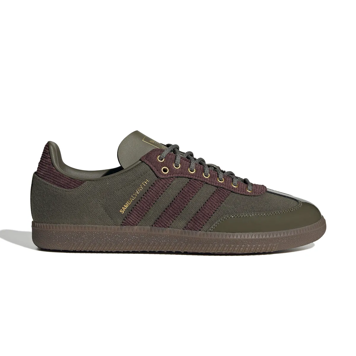 Padded Design custom-fit Samba OG 'Olive Strata'
