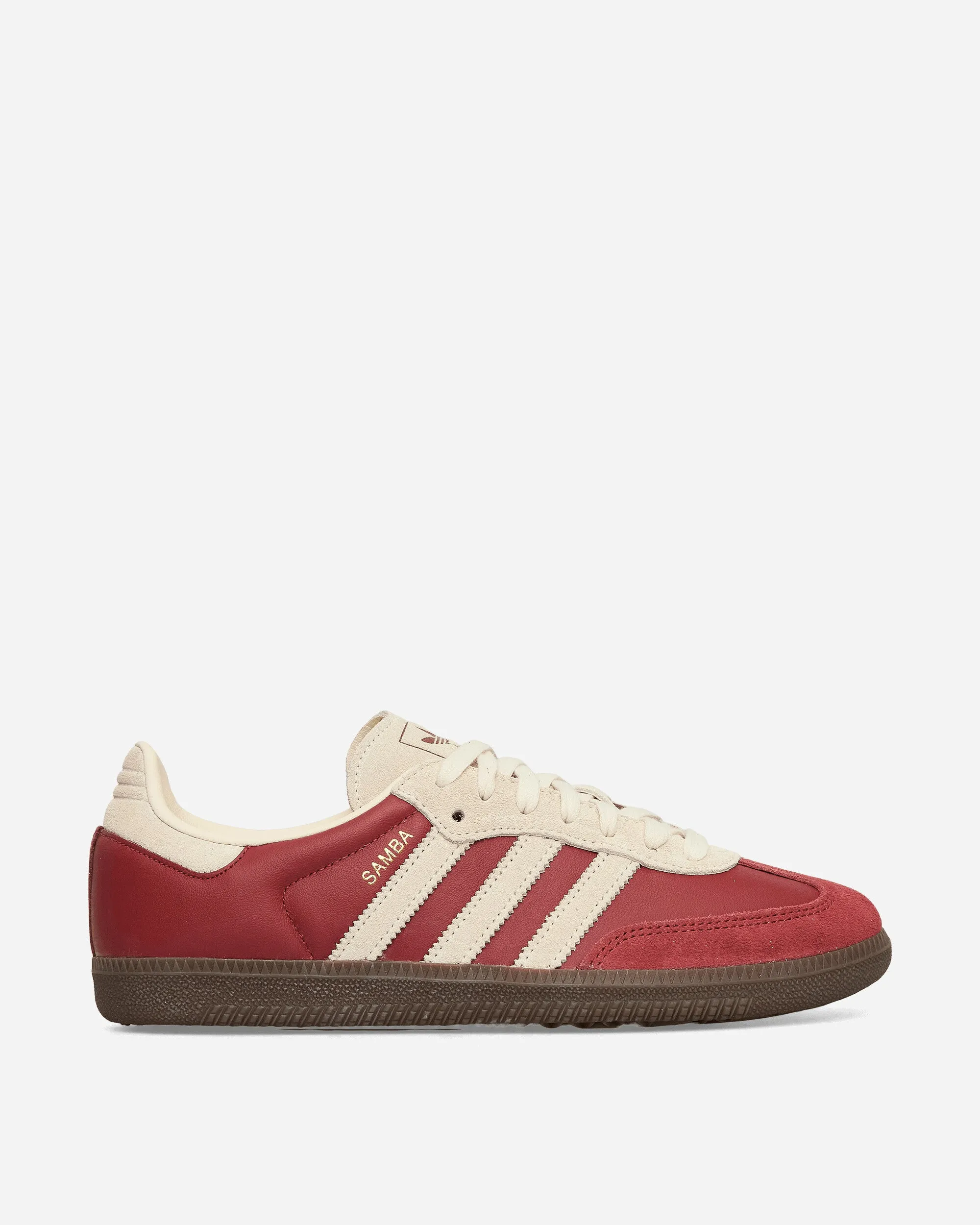 Smooth Toe Samba OG Sneakers Preloved Ruby / Cream White