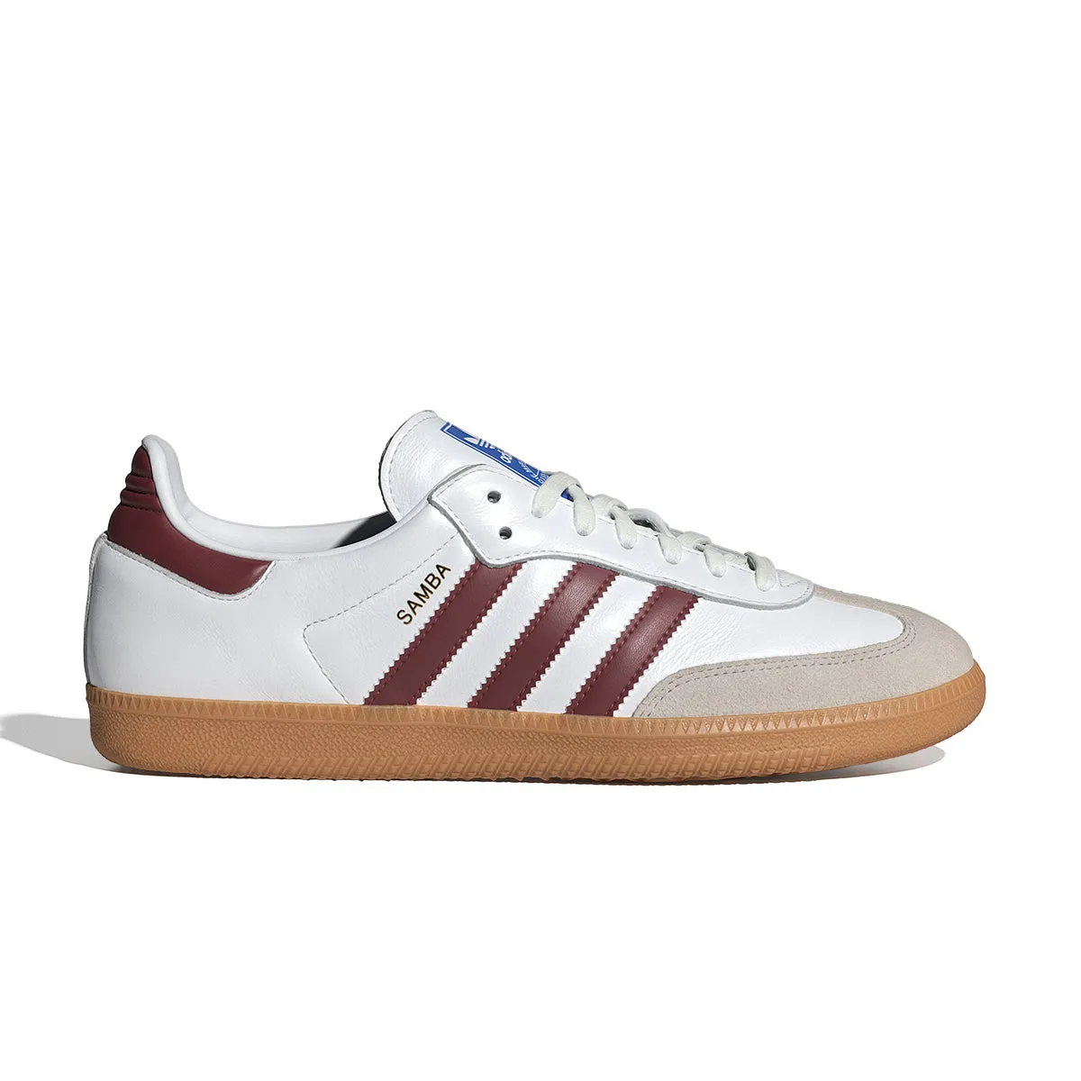 Samba OG 'White Collegiate Burgundy' Quick-Dry Timeless Design
