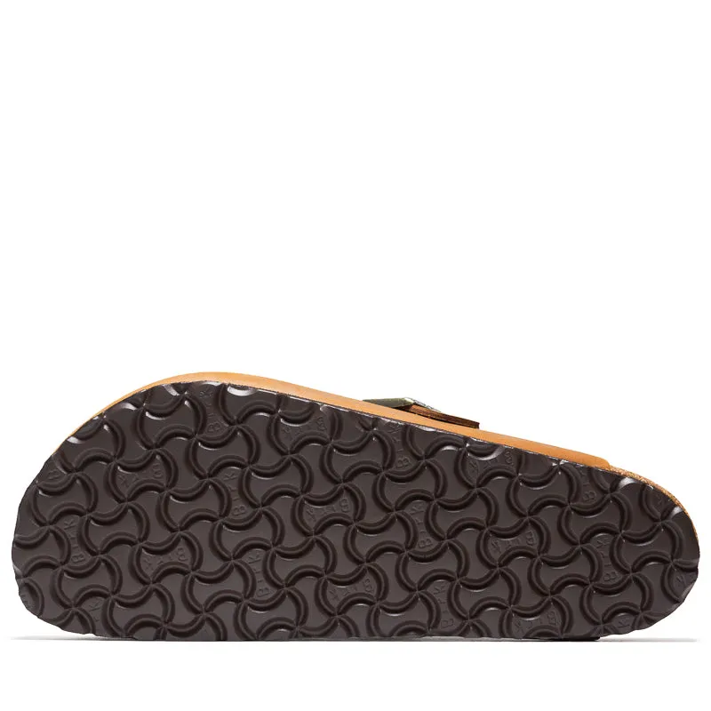 Birkenstock Boston Oiled Leather - Cognac Flex Motion rubber