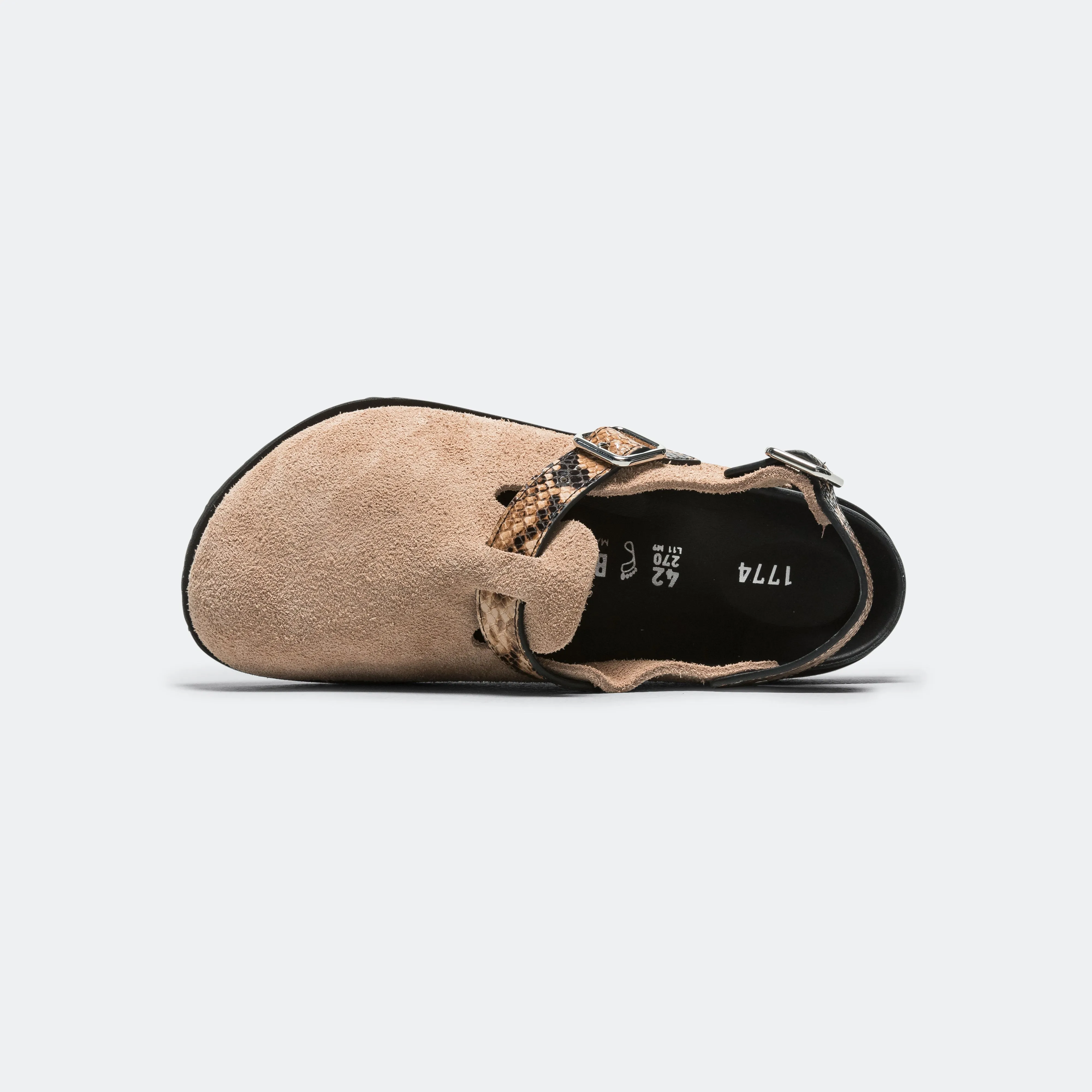 All Day Tokio Cazador Narrow - Brown Snake Leather