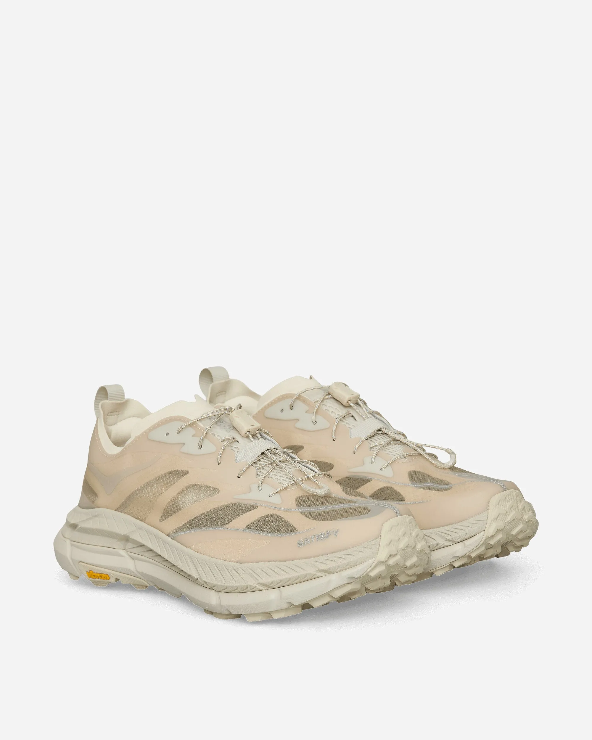 Neutral Motion Comfortable Lace Satisfy Mafate Speed 4 Lite Sneakers Bone