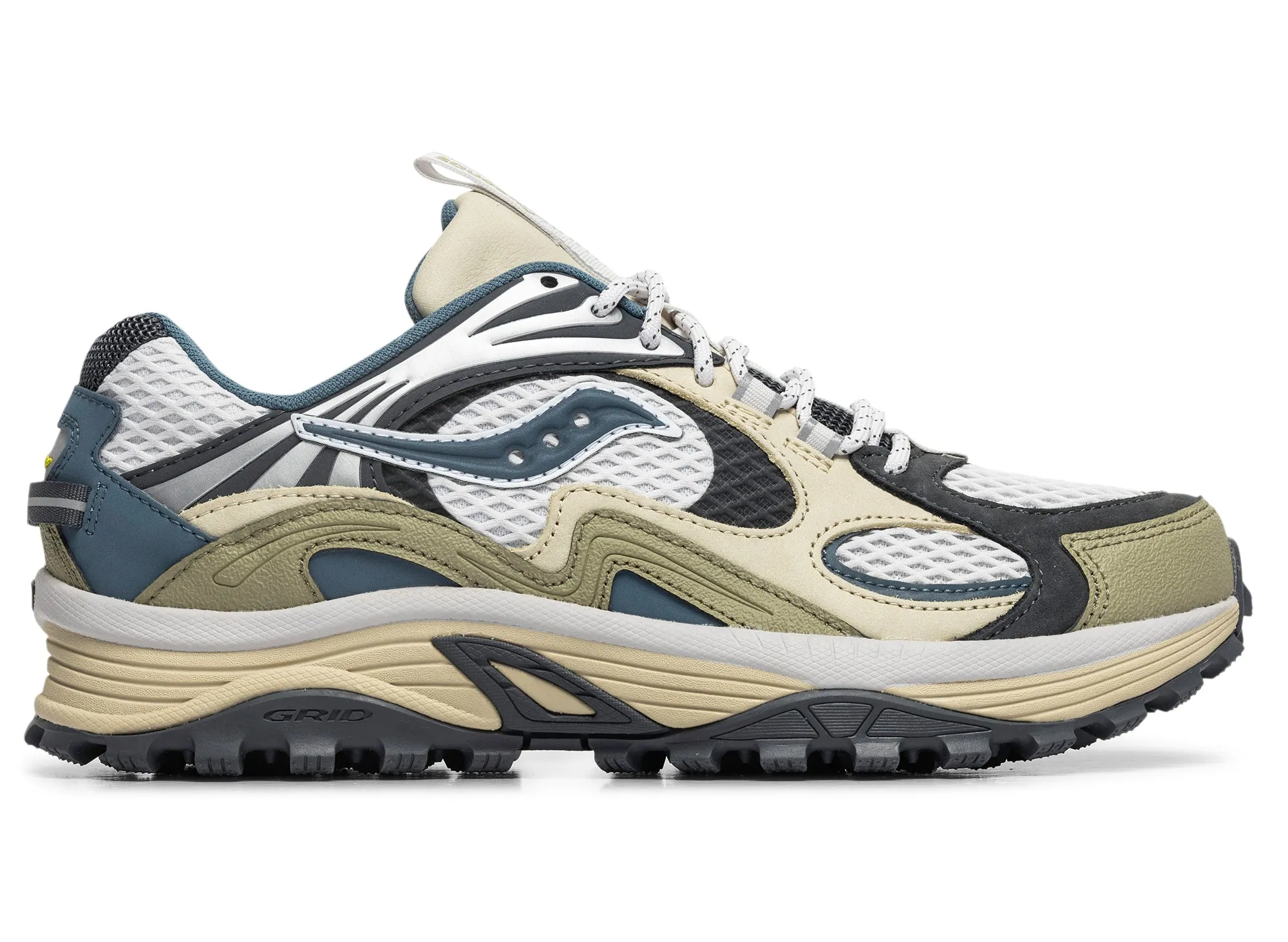 Shock Resistant Height Plus Saucony Grid Aura X