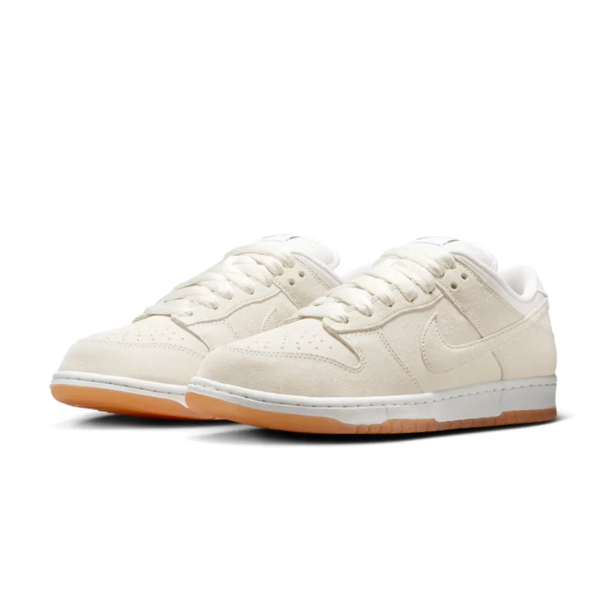 SB Dunk Low Pro B 'Pale Ivory' Square Toe Office Wear