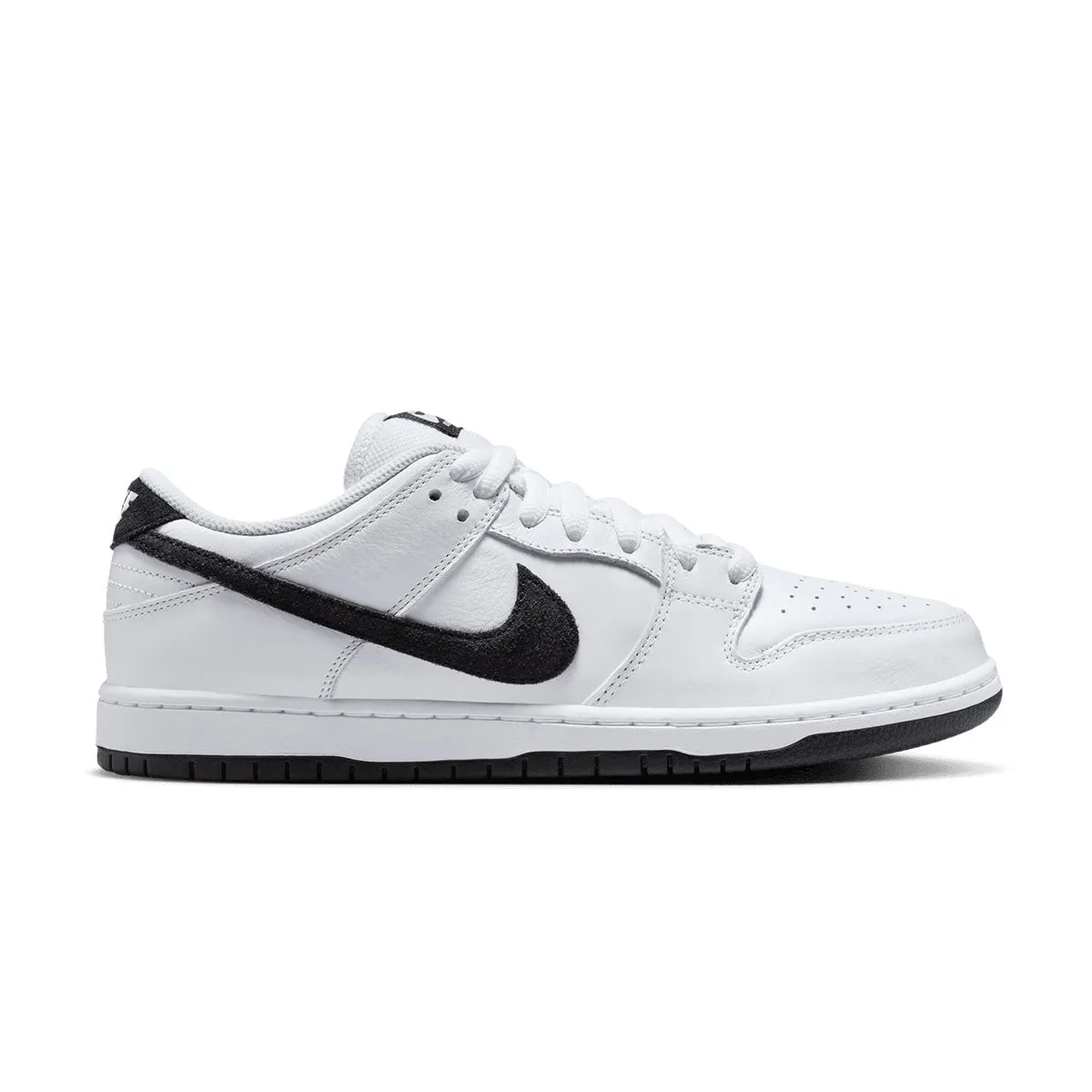 scale Iconic wear SB Dunk Low Pro 'White Black'