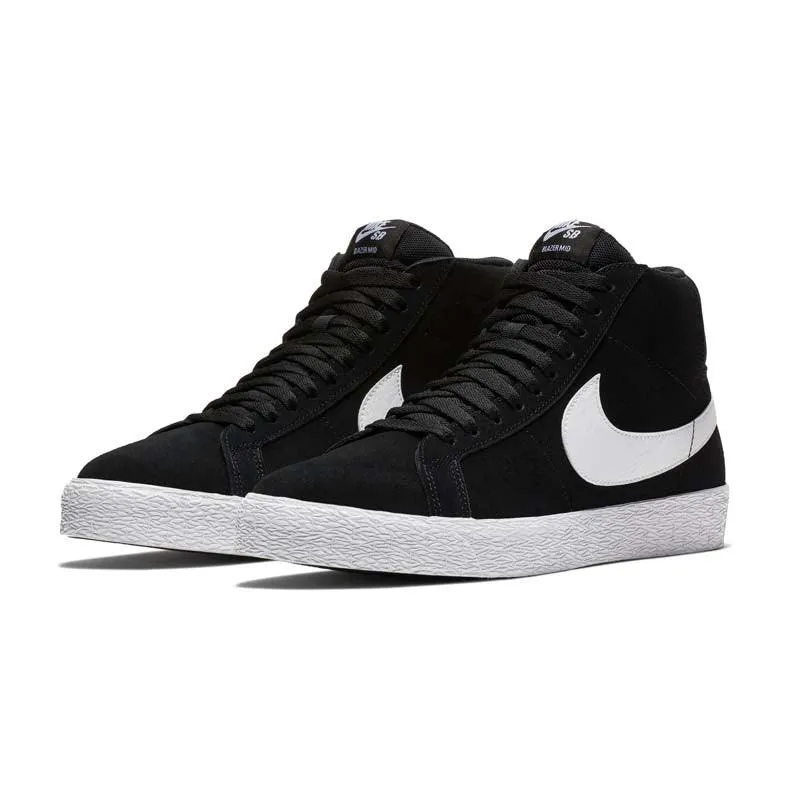 sporty - style narrow - fit SB Zoom Blazer Mid 'Black White'