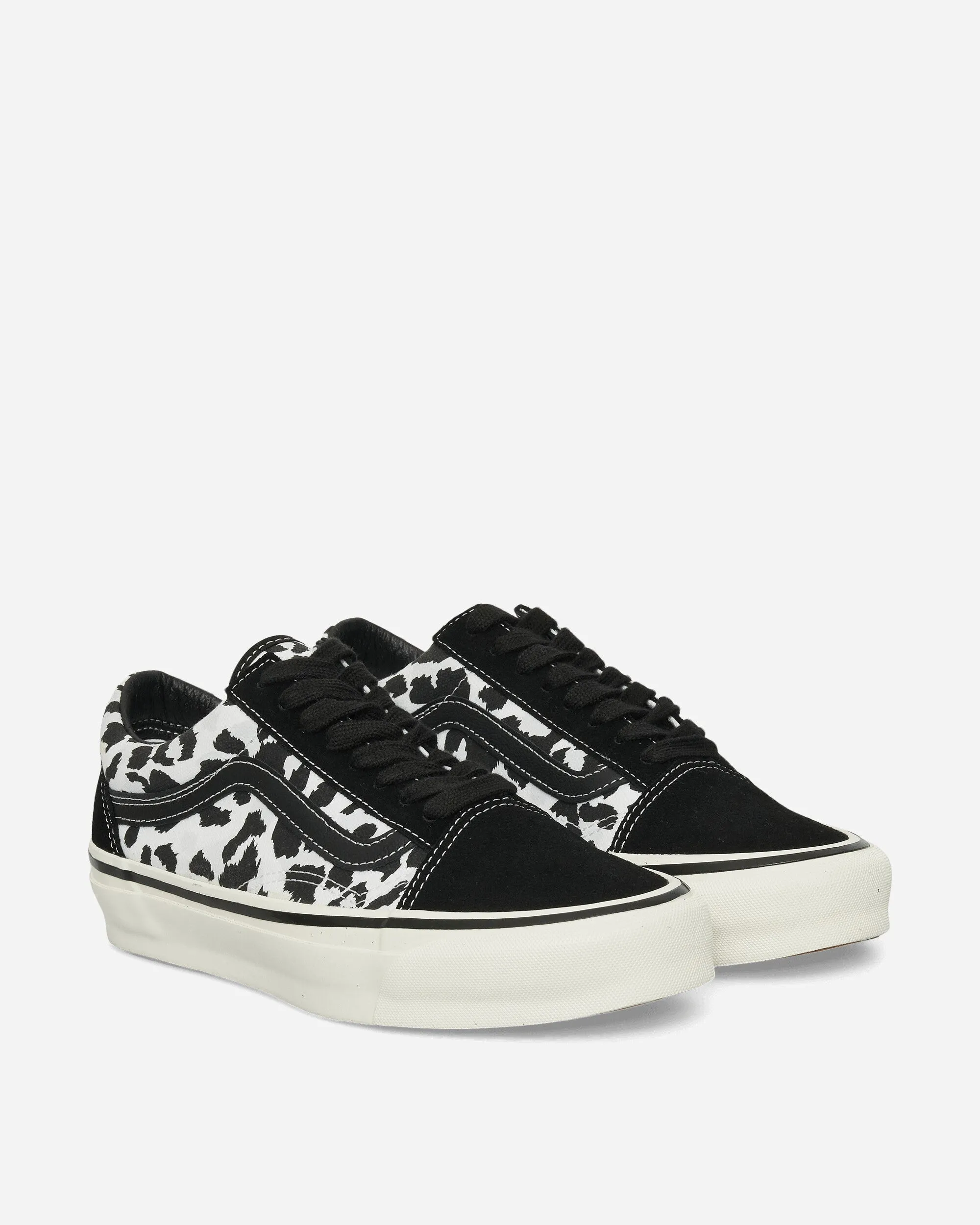 Bounce Back Foam Premium Old Skool Leopard Sneakers Black / White