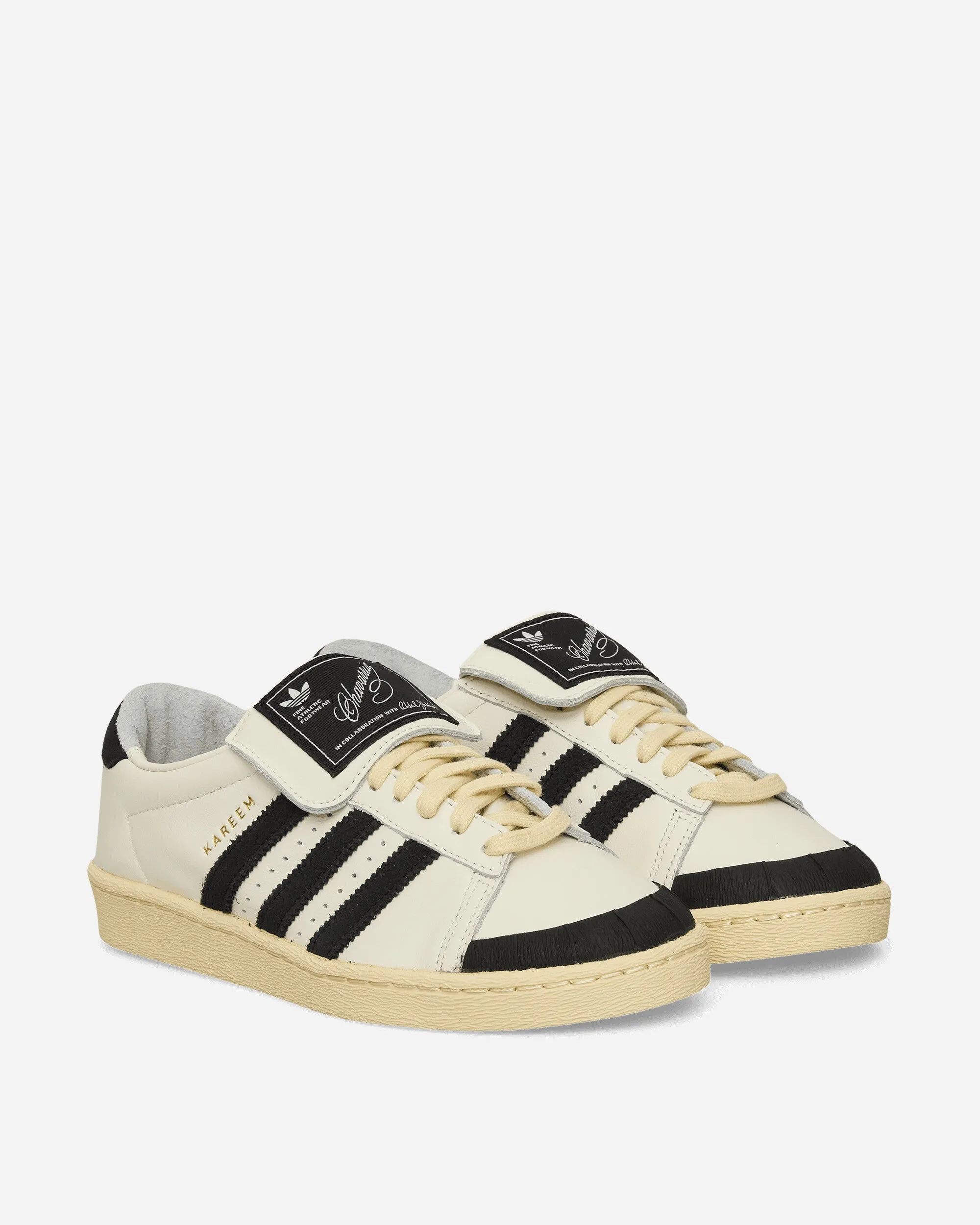 Stability Enhancing Structure Ankle friendly Willy Chavarria Jabbar Low Sneakers Off White / Core Black