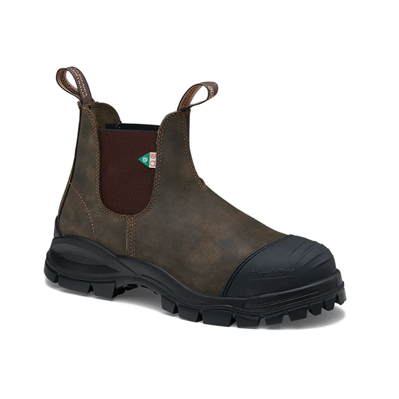 Blundstone Work & Safety XFR #962 Waxy Rustic Brown Mud Resistant Functional Minimalist