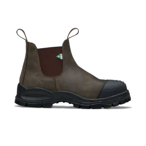 Snake print Office Worker Blundstone Work & Safety XFR #962 Waxy Rustic Brown