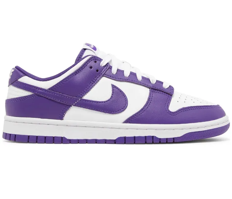 Men's Nike Dunk Low Retro (Court Purple) Shock Diffusion Thermoplastic Unit