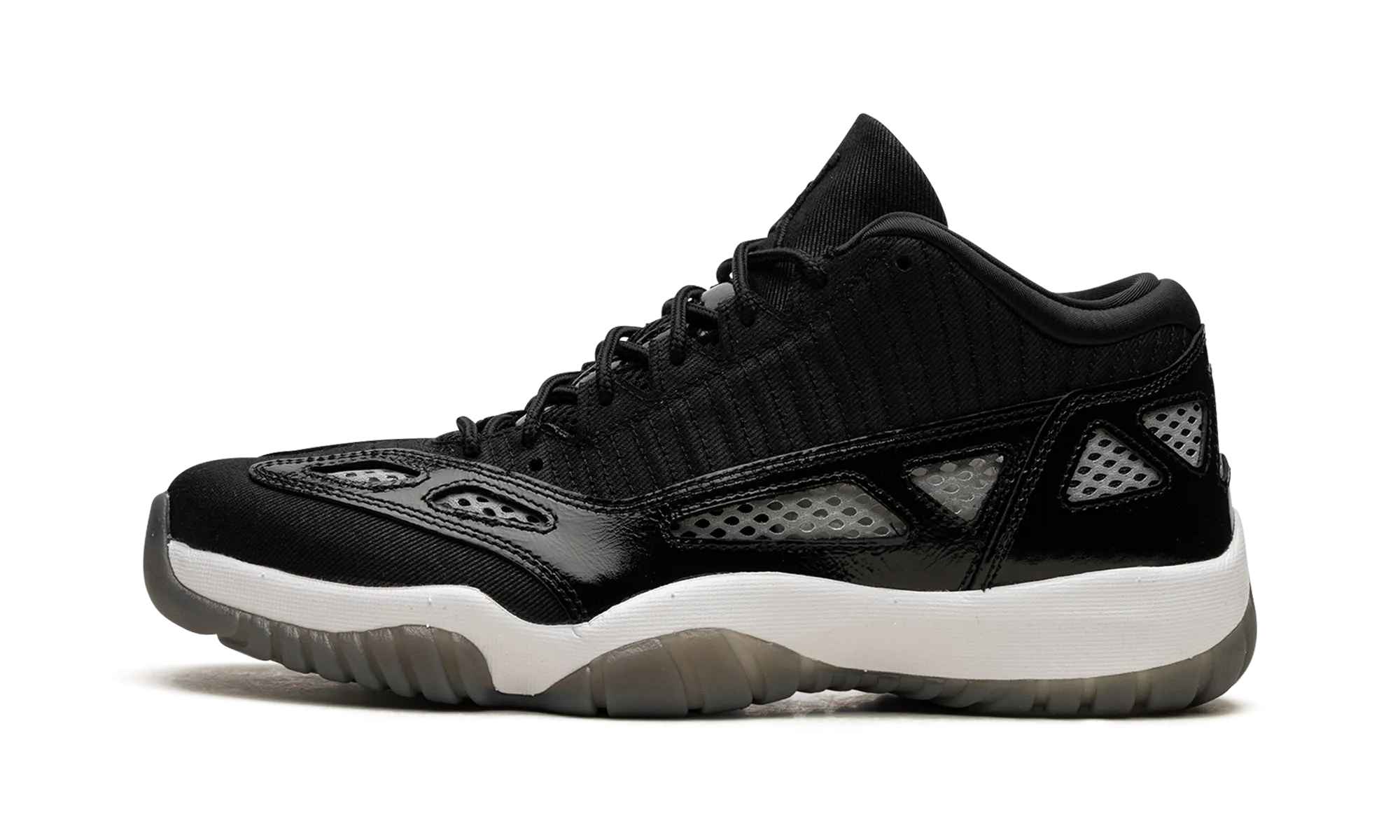 Multi Angle Grip Internal Harness Air Jordan 11 Low IE "Black/White"