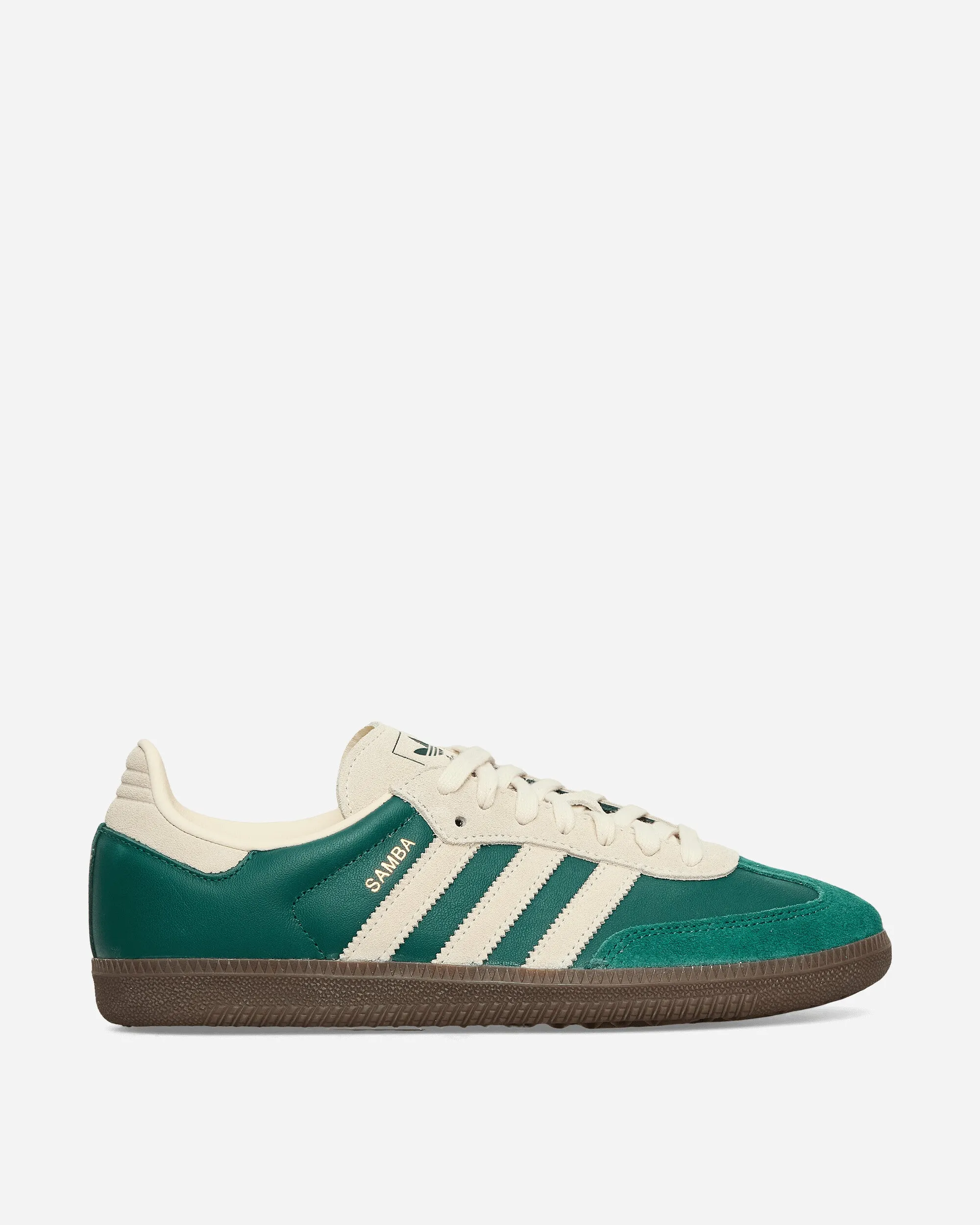 Versatile Silhouette Samba OG Sneakers Collegiate Green / Cream White